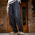 Men’s Casual Lyocell Comfort Jeans – Relaxed Fit Washed Denim with Elastic Waist